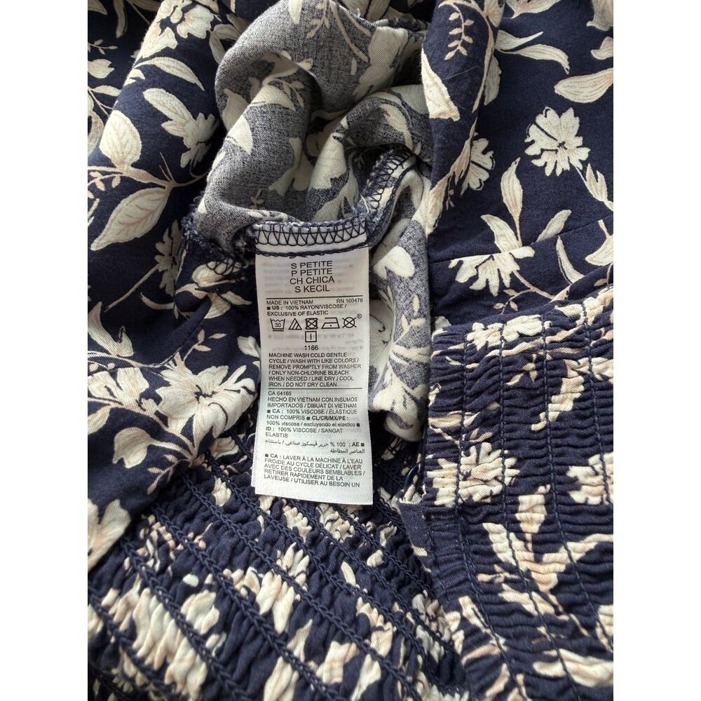 Old Navy Printed Square-Neck Cami Jumpsuit women's Size Small Petite - Picture 5 of 6